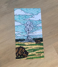 Load image into Gallery viewer, Old Faithful - Original Artwork- Hoo-rag Neck Gaiter