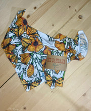 Load image into Gallery viewer, Poppies and Monarch ICE BANDANA