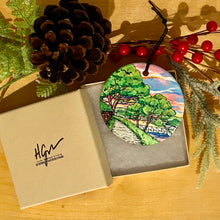 Load image into Gallery viewer, 3 Inch Ceramic Ornament- MANY DESIGNS.  Click to see options