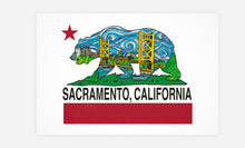 Load image into Gallery viewer, Sacramento Bear- Tower Bridge Post Card 4x6 premium Post Card