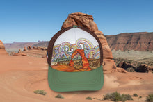 Load image into Gallery viewer, Arches National Park Boco Technical Trucker - Made with Recycled Materials