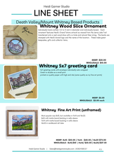 Load image into Gallery viewer, Mount Whitney , California  - Bordered Print- Archival Matte Paper- Hand Titled and Signed
