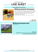 Load image into Gallery viewer, Whitney bear 6 inch vinyl Sticker