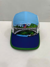 Load image into Gallery viewer, Rainbow Bridge - Folsom California Bungee Back Running Cap
