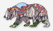 Load image into Gallery viewer, Whitney bear 6 inch vinyl Sticker