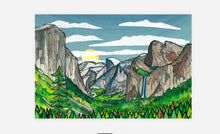 Load image into Gallery viewer, Yosemite National Park - 4x6 premium Post Card