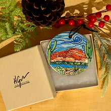 Load image into Gallery viewer, 3 Inch Ceramic Ornament- MANY DESIGNS.  Click to see options