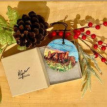 Load image into Gallery viewer, 3 Inch Ceramic Ornament- MANY DESIGNS.  Click to see options