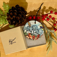 Load image into Gallery viewer, 3 Inch Ceramic Ornament- MANY DESIGNS.  Click to see options