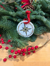 Load image into Gallery viewer, 6 Piece Ceramic Nativity Ornament set