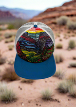 Load image into Gallery viewer, Grand Canyon  Foam Trucker Cap with Bungee Back