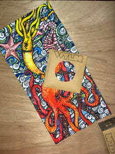 Load image into Gallery viewer, Under the Sea- Original Artwork- Hoo-rag Neck Gaiter