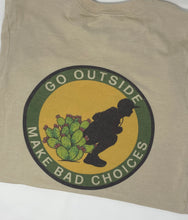 Load image into Gallery viewer, Bad Choices Vintage print T-Shirt
