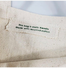 Load image into Gallery viewer, Custom Recycled Cotton Canvas Tote