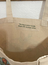 Load image into Gallery viewer, Poppies Recycled Cotton Canvas Tote