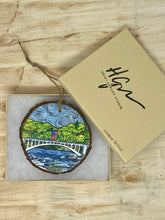 Load image into Gallery viewer, Rainbow Bridge 3.5-4 inch Wood Ornament
