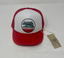Load image into Gallery viewer, Kids Folsom Circle Flag California Foam Trucker Hat