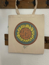 Load image into Gallery viewer, Sunflower Recycled Cotton Canvas Tote
