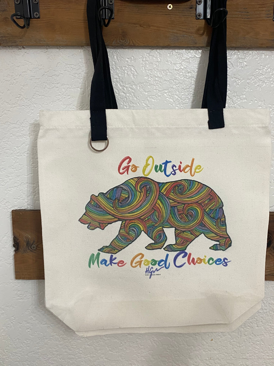 Go Outside Tote Bag