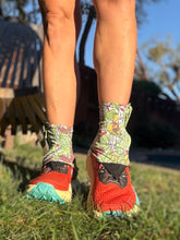 Load image into Gallery viewer, Side Zip Shoe Gaiters - Poison Oak
