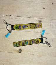 Load image into Gallery viewer, Neoprene Soft wristband Keychain.

