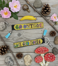 Load image into Gallery viewer, Neoprene Soft wristband Keychain.
