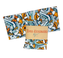 Load image into Gallery viewer, Swirly Poppies Yogo headbands
