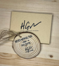 Load image into Gallery viewer, Balanced Rock, Arches National Park  3.25-4 inch Wood Ornament
