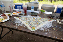 Load image into Gallery viewer, Western States Trail Repeat Pattern  Lined ICE BANDANA
