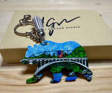 Load image into Gallery viewer, Rainbow Bridge  Key Chain
