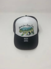 Load image into Gallery viewer, Auburn/happy trails  Foam Trucker Hat

