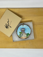 Load image into Gallery viewer, Mount Tamalpais 3.5-4 inch Wood ornament
