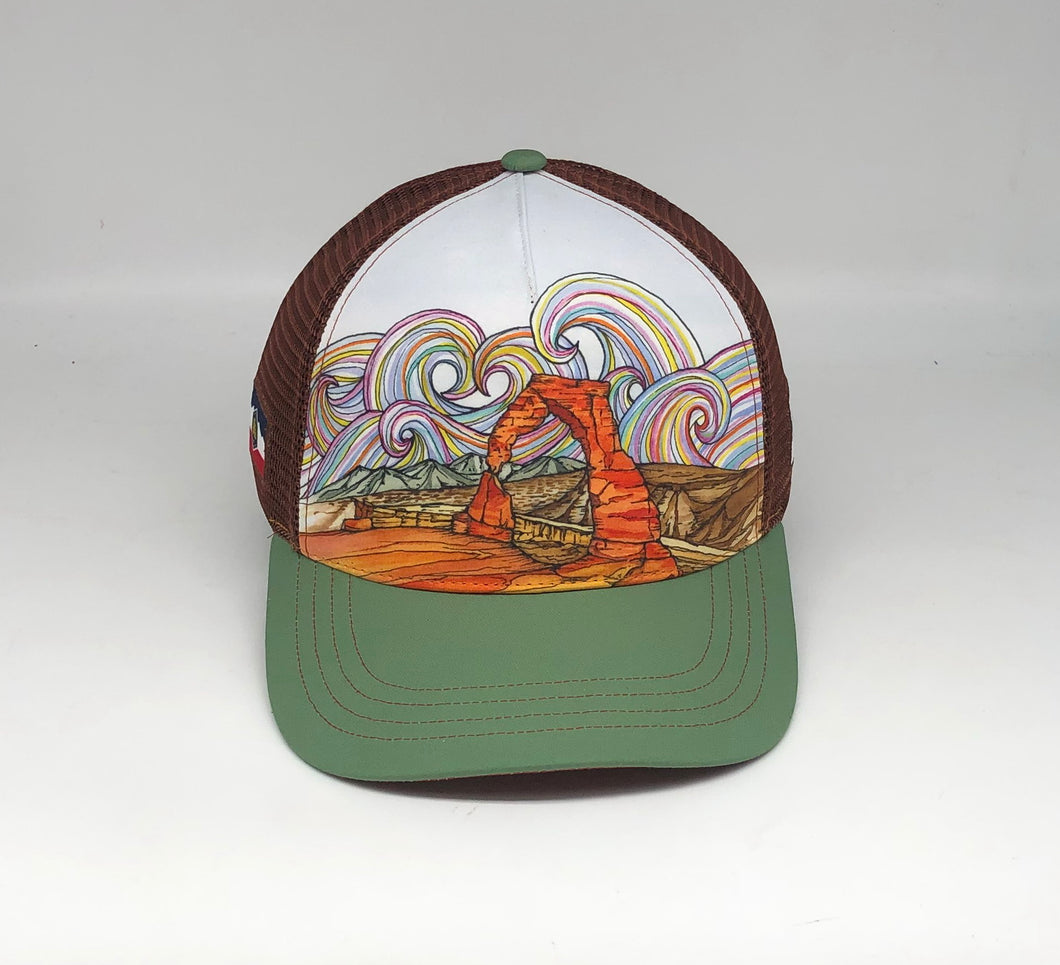 Arches National Park Boco  Technical Trucker - Made with  Recycled Materials