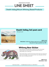 Load image into Gallery viewer, Mount Whitney , California  - Bordered Print- Archival Matte Paper- Hand Titled and Signed
