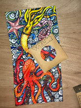 Load image into Gallery viewer, Under the Sea- Original Artwork- Hoo-rag Neck Gaiter
