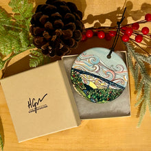 Load image into Gallery viewer, 3 Inch Ceramic Ornament- MANY DESIGNS.  Click to see options
