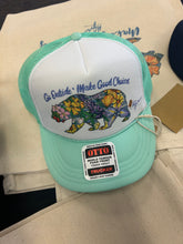 Load image into Gallery viewer, Kids California Wild Flowers Bear Foam Trucker Hat
