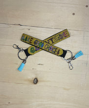 Load image into Gallery viewer, Neoprene Soft wristband Keychain.
