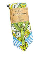 Load image into Gallery viewer, Cactus and Javelina Skull Lined ICE BANDANA
