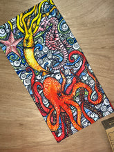 Load image into Gallery viewer, Under the Sea- Original Artwork- Hoo-rag Neck Gaiter
