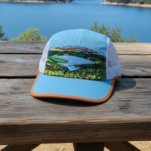 Load image into Gallery viewer, Lake Sonoma Bungee Back Running Cap
