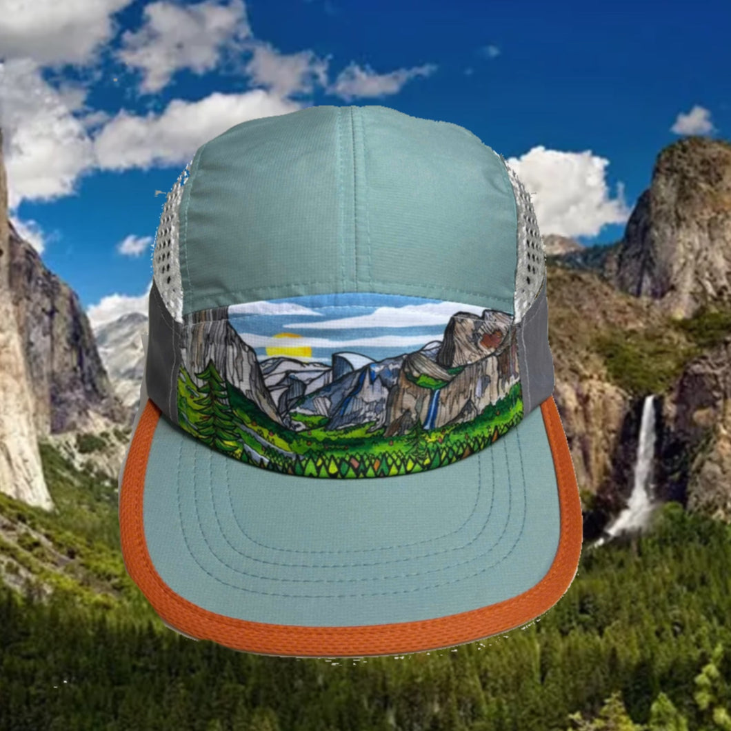 Yosemite Camp Hat with bungee back