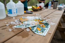 Load image into Gallery viewer, Poppies and ICE BANDANA
