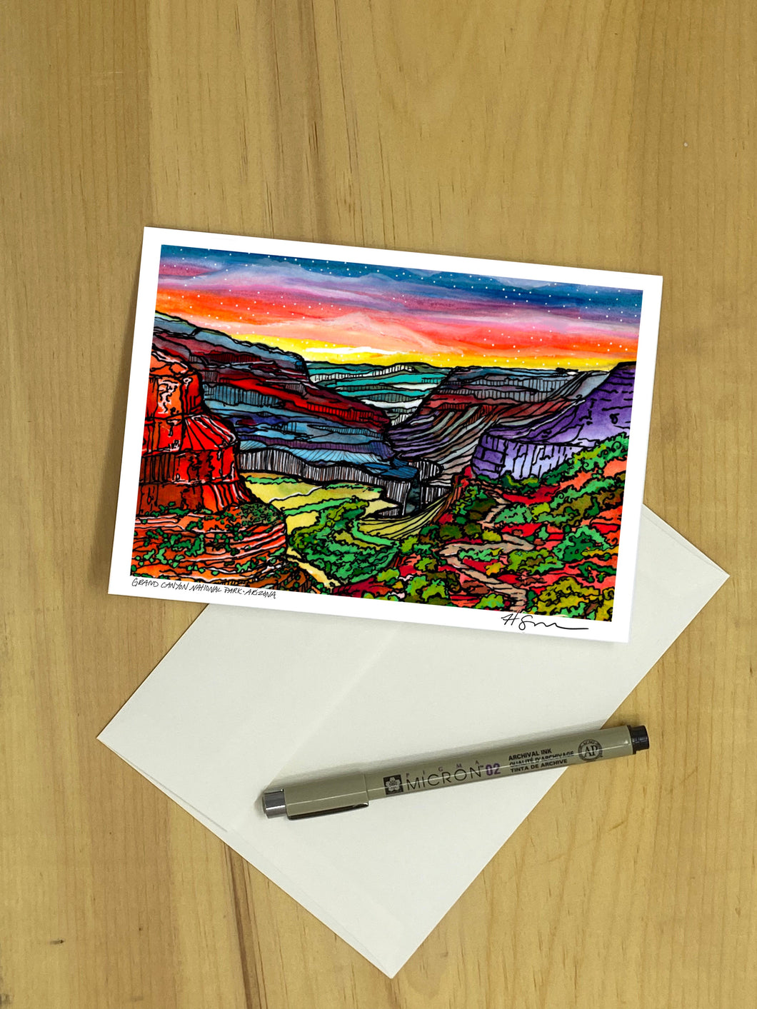 Grand Canyon  5x7 greeting card