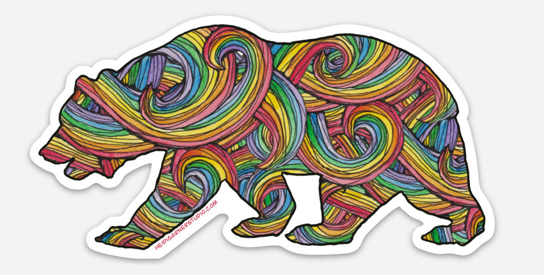 California Rainbow Bear