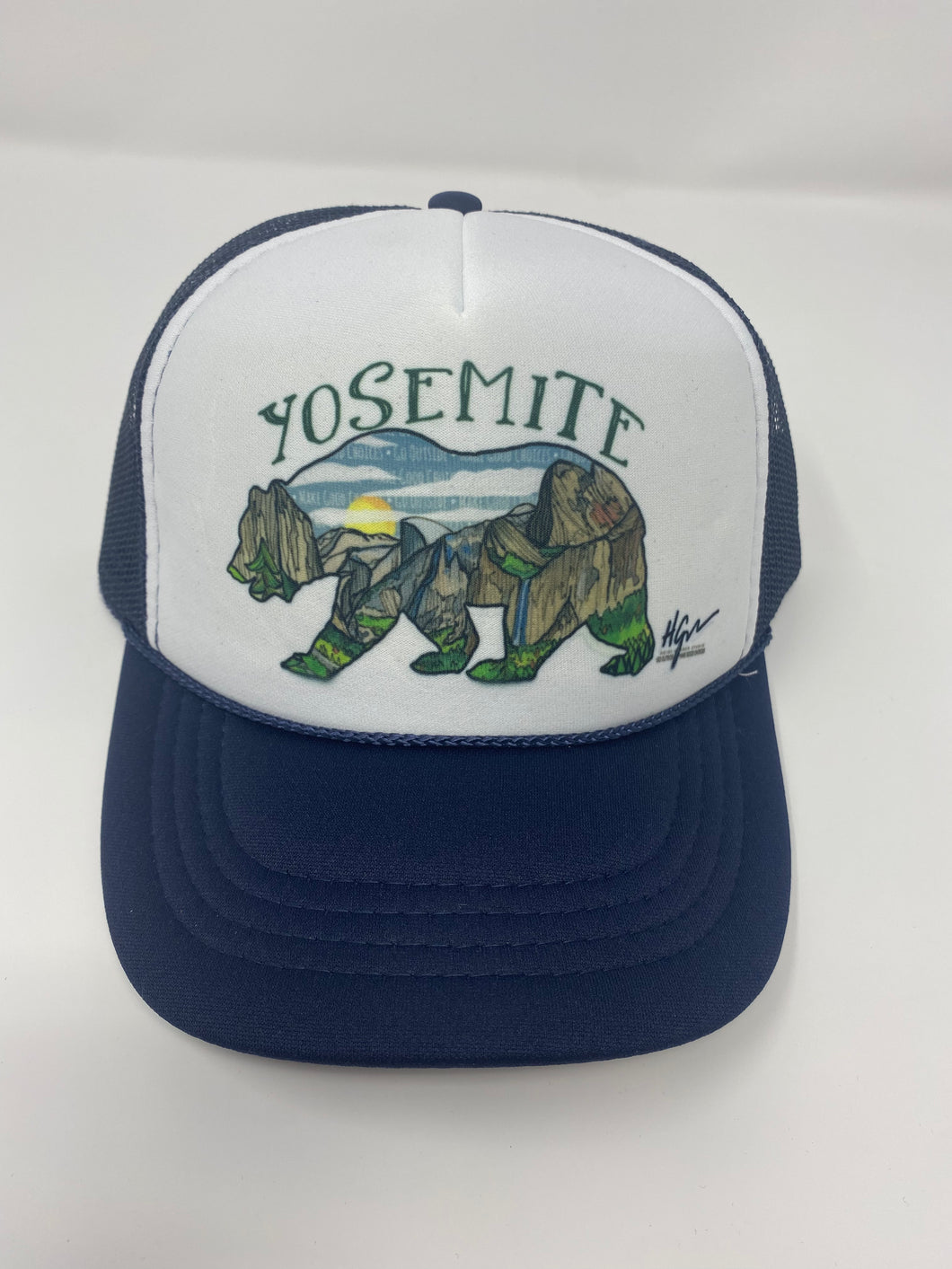 Kids Yosemite Bear Foam Trucker Hat