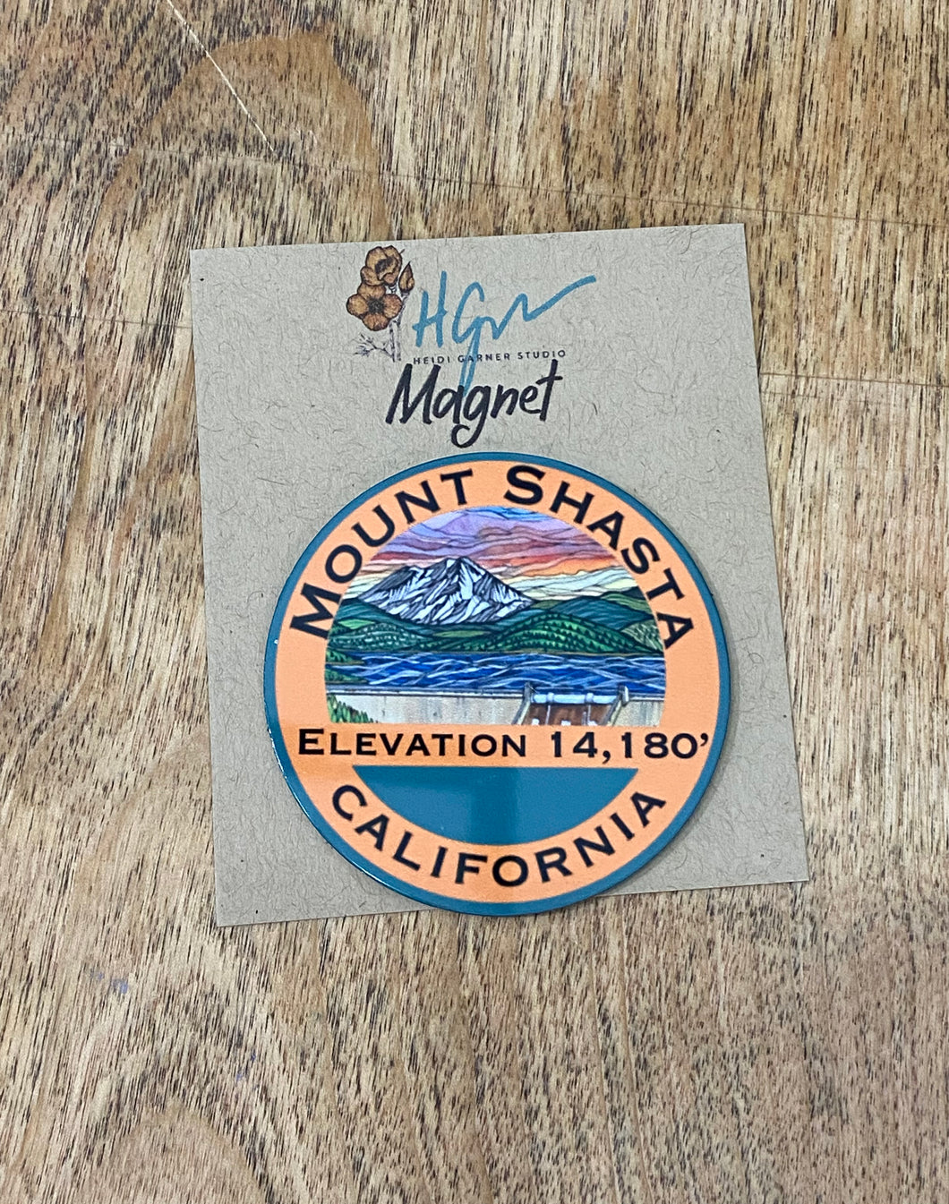 Mount Shasta Magnet