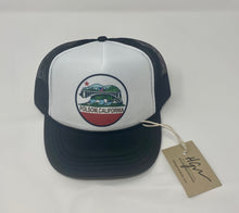 Load image into Gallery viewer, Kids Folsom  Circle Flag California Foam Trucker Hat
