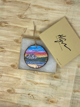 Load image into Gallery viewer, Three Shastas 3.5-4 inch Wood Ornament
