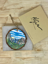 Load image into Gallery viewer, Yosemite National Park  3.5-4 inch Tower Bridge Wood Ornament
